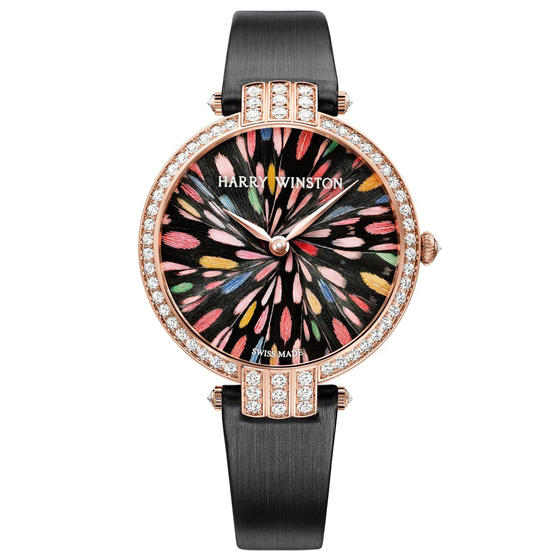 Buy Replica Harry Winston PREMIER FEATHERS LIMITED EDITION GENEVA PRNQHM36RR007 watch